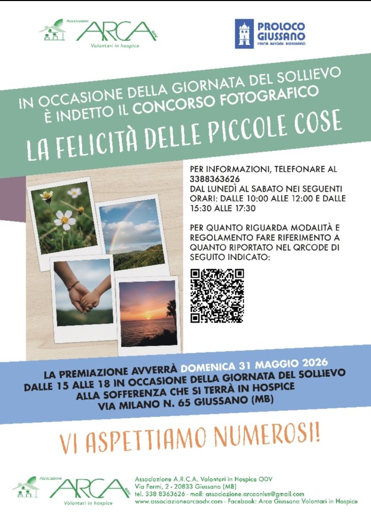 locandina Giornata del Sollievo